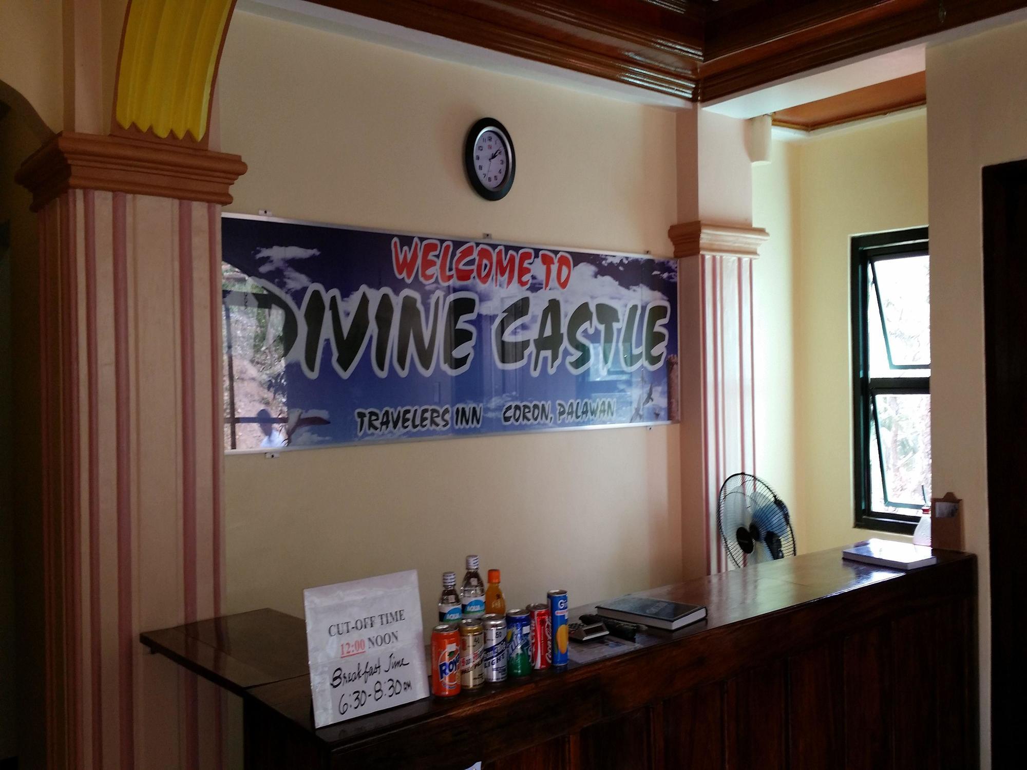 Divine Castle Travelers Inn Đảo Đảo Coron Ngoại thất bức ảnh